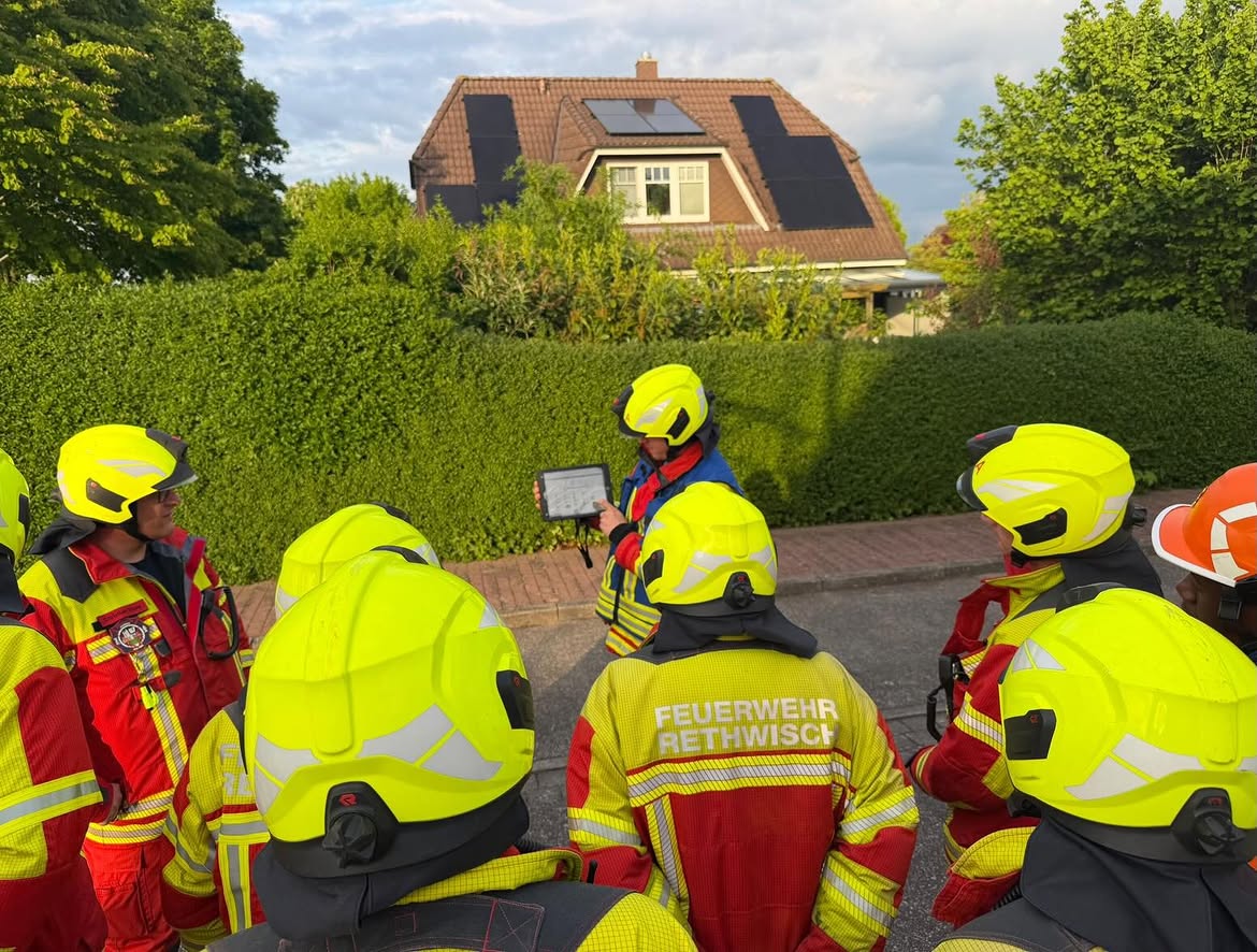 Einsatzeinweisung im Dienst